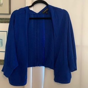 Lane Bryant size 26 blue open cardigan